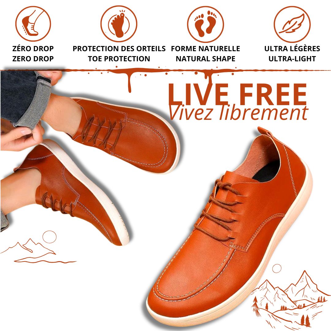 | 🔑 | LightRunner® Classic | Chaussures minimalistes Unisexes pour le travail de bureau