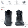 | NaturalWinterBoots | Bottes Minimalistes unisexes pour le Soulagement du Mal de Dos