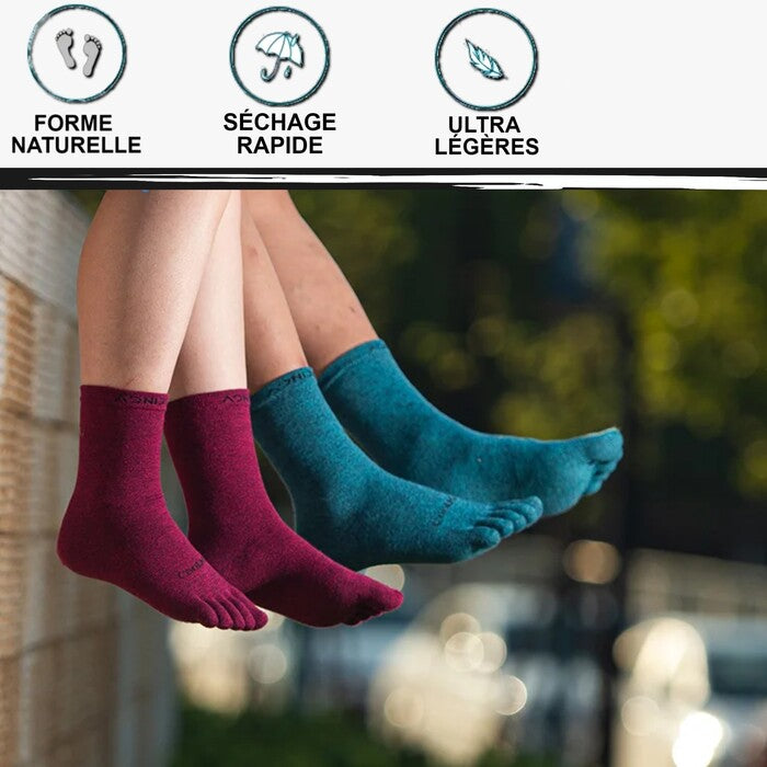 | LightSocks® | Unisex Toe Socks for Active People | FINAL SALE