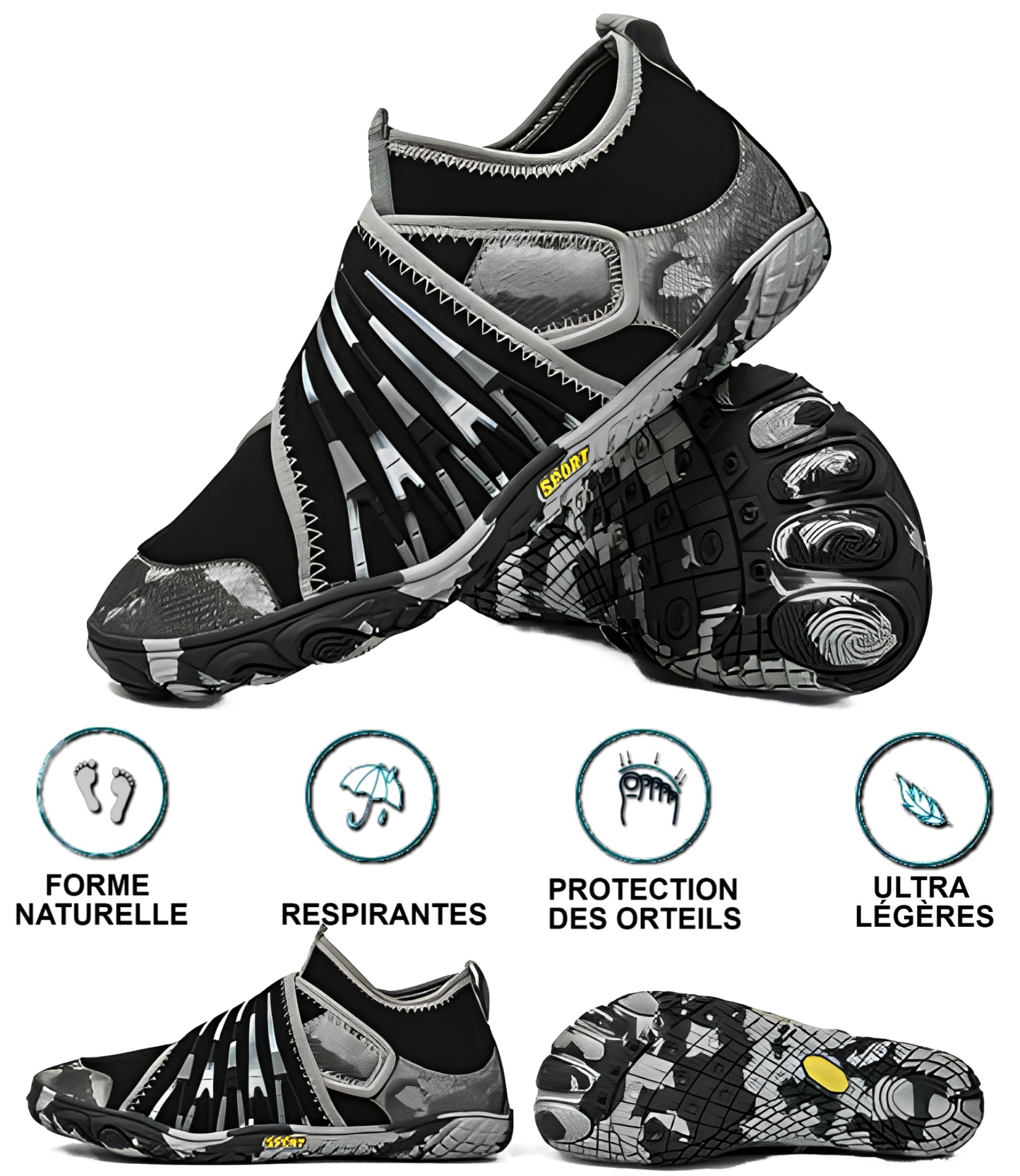 LightRunner® Sport 3.0 | Chaussures minimalistes unisexes pour gens actifs | VENTE FINALE